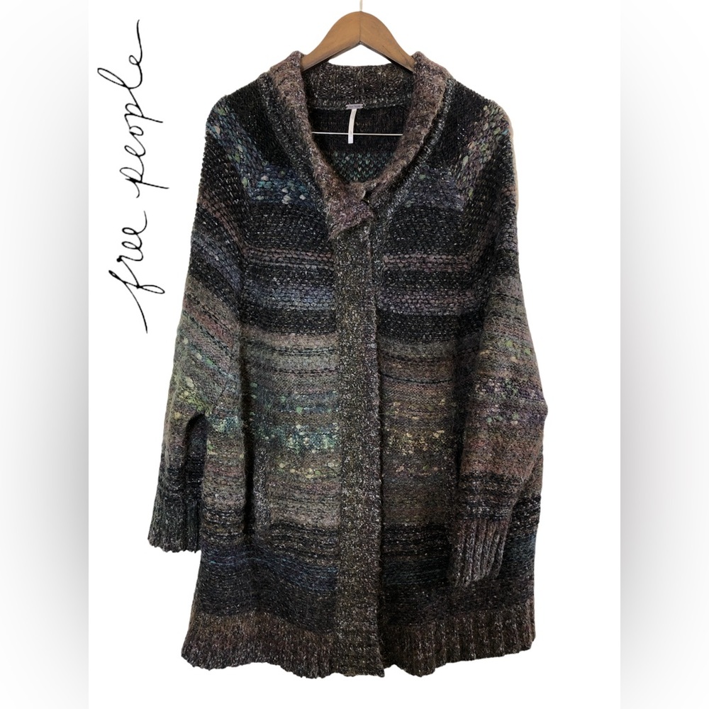 Free People Mohair Sweater Cardigan Women’s Large